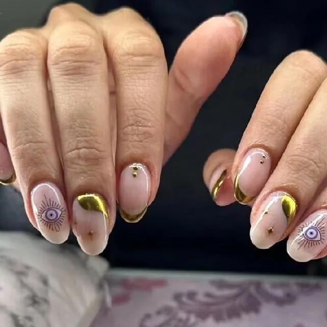 Manicura ojos